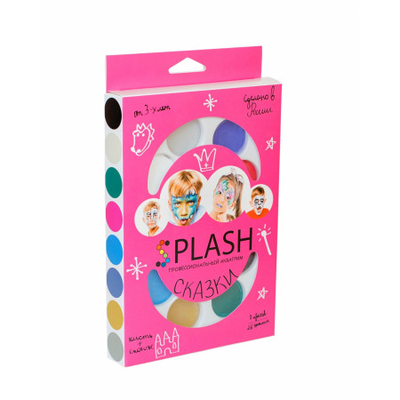 Аквагрим SPLASH сказки 8 цв. 060103 Аквагрим SPLASH сказки 8 цв. 060103