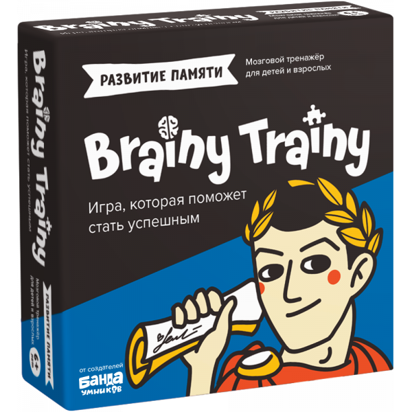 Игра-головоломка BRAINY TRAINY Развитие памяти УМ461