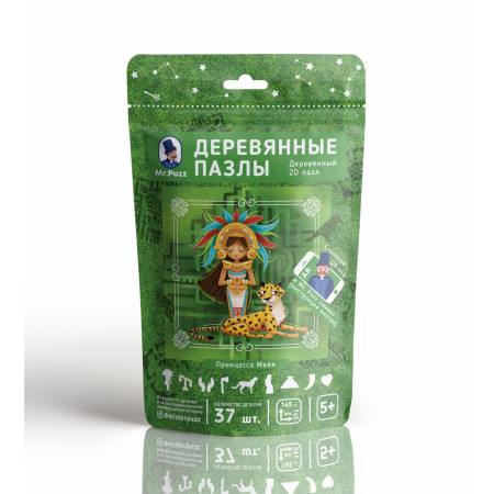 Деревянный пазл MR.PUZZ Принцесса Майя 5003