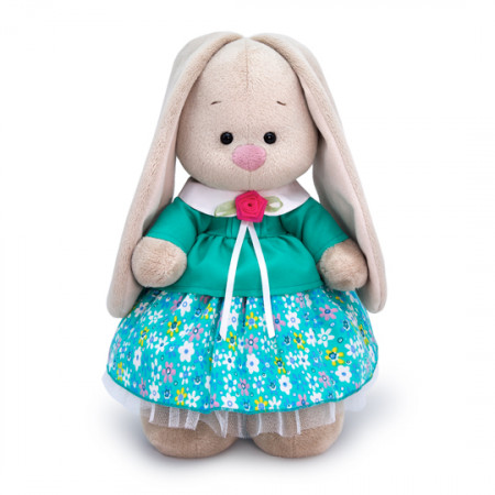 Мягкая игрушка BUDI BASA Зайка Ми в бирюзовой курточке 32см StM-366