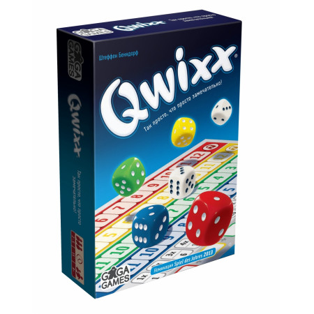 Настольная игра GAGA GAMES Квикс (Qwixx) GG178