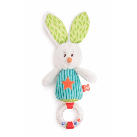 Погремушка HAPPY BABY заяц Макс 330651