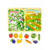 Обучающий набор WOODLANDTOYS Фрукты-овощи 117203