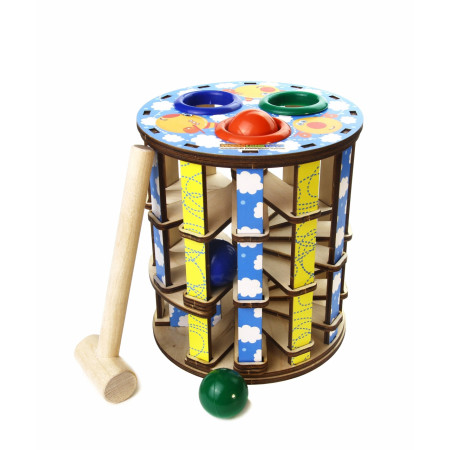 Стучалка WOODLANDTOYS Башенка. Самолеты 140202