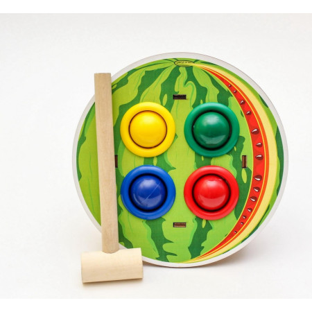 Стучалка WOODLANDTOYS Арбуз 115304 Стучалка WOODLANDTOYS Арбуз 115304