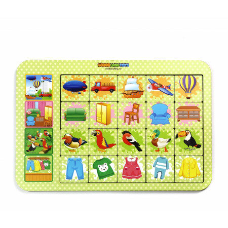 Рамка-вкладыш WOODLANDTOYS Ассоциации 2 093102