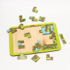 Логическая игра WOODLANDTOYS Тетрис большой Карта города 65104