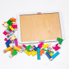 Логическая игра WOODLANDTOYS Тетрис большой Цветные карандаши 65106