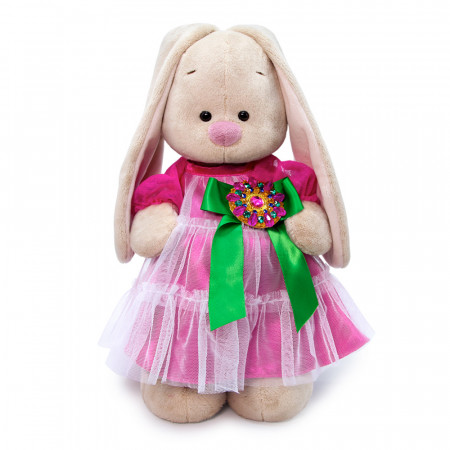 Мягкая игрушка BUDI BASA Зайка Ми Маджентовый сапфир 25 см StS-418