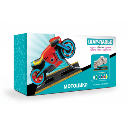 Набор для творчества ШАР-ПАПЬЕ Мотоцикл В021073