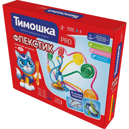 Конструктор ТИМОШКА Флекстик 100 деталей 26