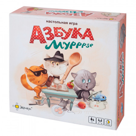 Настольная игра ЭВРИКУС Азбука Мурррзе PG-17024-1