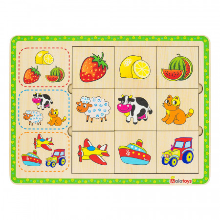 Обучающий набор ALATOYS ассоциации логика ПЗЛ2037