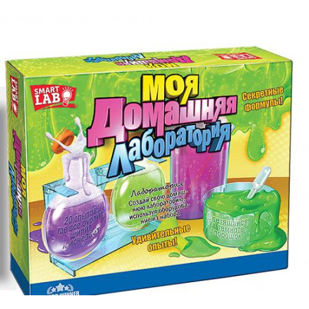 Набор для опытов НОВЫЙ ФОРМАТ Моя домашняя лаборатория 21149