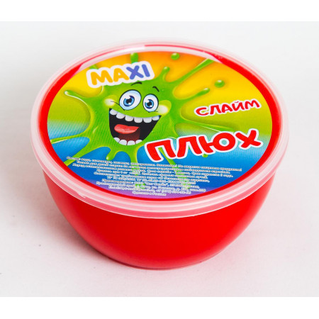 Слайм ПЛЮХ красный, 350 г 1981
