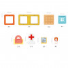 Магнитный конструктор MAGFORMERS Town Set - Hospital 717006