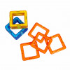 Магнитный конструктор MAGFORMERS Квадраты 713023