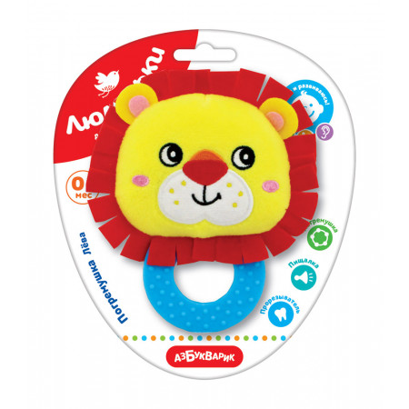 Погремушка АЗБУКВАРИК Лева 2191