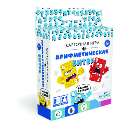 Настольная игра ORIGAMI Арифметическая битва 5815
