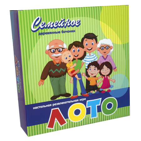 Настольная игра STRATEG Лото семейное 344