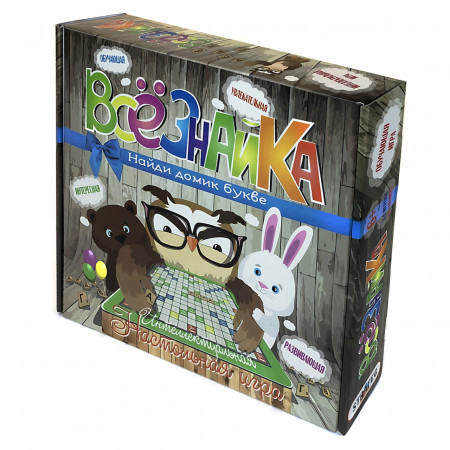 Настольная игра STRATEG Всезнайка 801