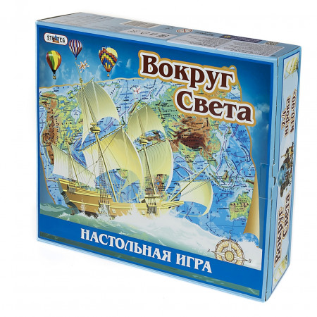 Настольная игра STRATEG Вокруг Света 723