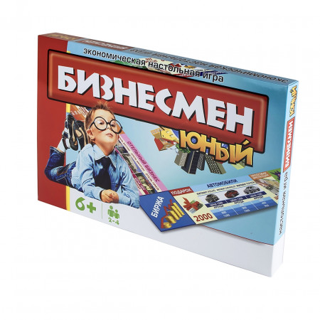Настольная игра STRATEG Юный бизнесмен 331