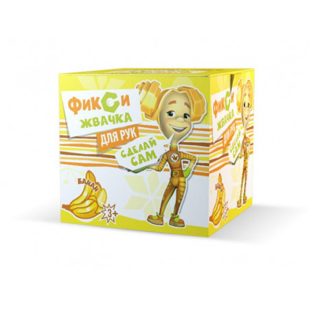 Набор для опытов ИННОВАЦИИ ДЛЯ ДЕТЕЙ Фикси- жвачка для рук, банан 886