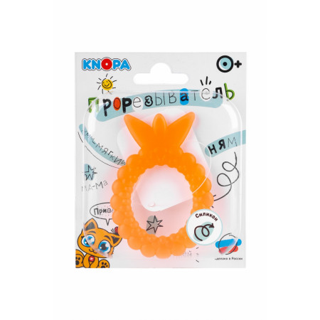 Прорезыватель KNOPA Ягодка, оранжевая C13