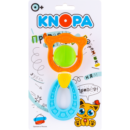 Погремушка KNOPA Венера с прорезывателем 80015