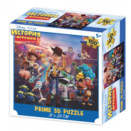 Стерео пазл PRIME 3D История игрушек 100 дет. 13837