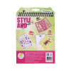 Набор для творчества STYLE AND SMILE Блокнот "Девочка-бабочка" 12276