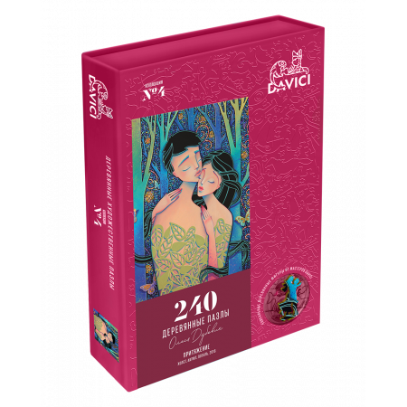 Деревянный пазл DAVICI Притяжение 240 дет. 7-04-13-240