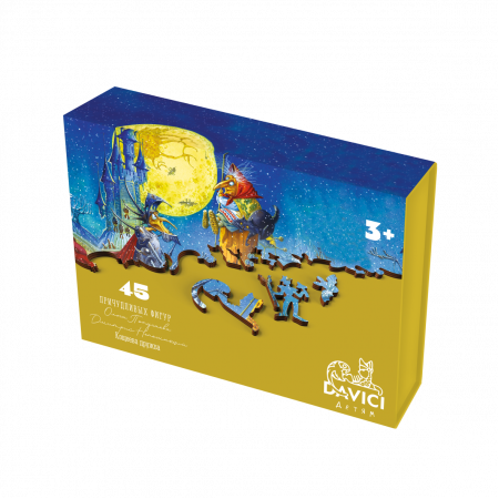 Деревянный пазл DAVICI Кощеева дружба 45 дет. 7-71-04-045