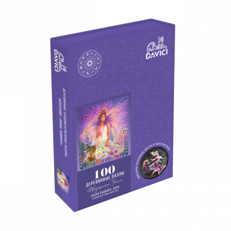 Деревянный пазл DAVICI Знак зодиака. Дева 100 дет. 7-07-12-100