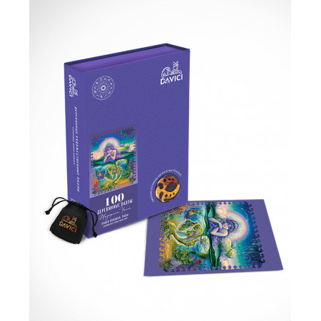 Деревянный пазл DAVICI Знак зодиака. Рыбы 100 дет. 7-07-13-100