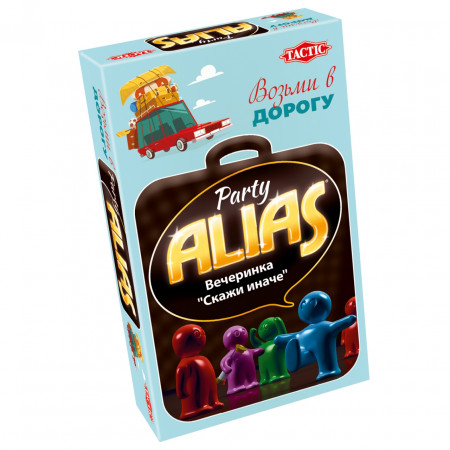 Настольная игра TACTIC Alias Вечеринка компактная 53370 Настольная игра TACTIC Alias Вечеринка компактная 53370