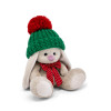Мягкая игрушка BUDI BASA Зайка Ми в зеленой шапке 15 см SidX-437