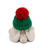 Мягкая игрушка BUDI BASA Зайка Ми в зеленой шапке 15 см SidX-437