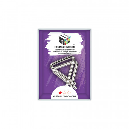 Головоломка DELFBRICK Треугольники №1 DLM-11