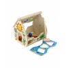 Сортер WOODLANDTOYS Домик Букашки 152103