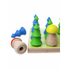 Сортер WOODLANDTOYS Лесная полянка 152305