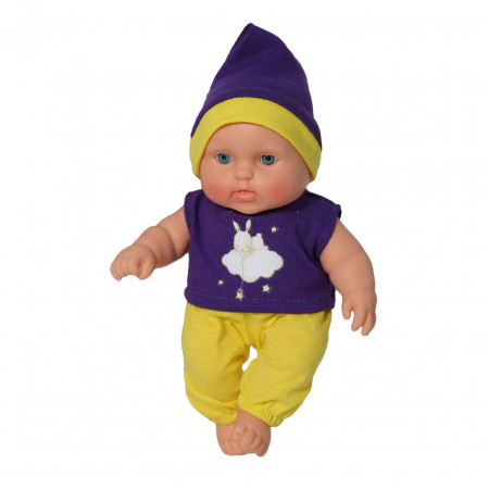 Кукла ВЕСНА Карапуз зайка на облаке В3930