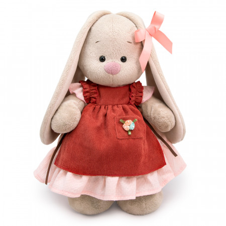 Мягкая игрушка BUDI BASA Зайка Ми в платье и переднике с рюшами 25 см StS-462 Мягкая игрушка BUDI BASA Зайка Ми в платье и переднике с рюшами 25 см StS-462