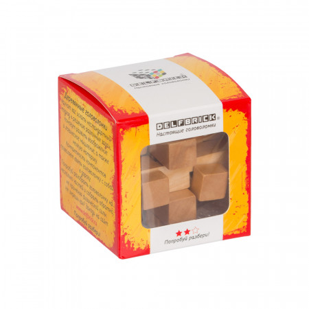 Головоломка DELFBRICK Занимательный куб DLS-02