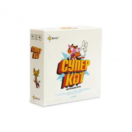 Настольная игра ЭВРИКУС Суперкот PG-11014 Настольная игра ЭВРИКУС Суперкот PG-11014