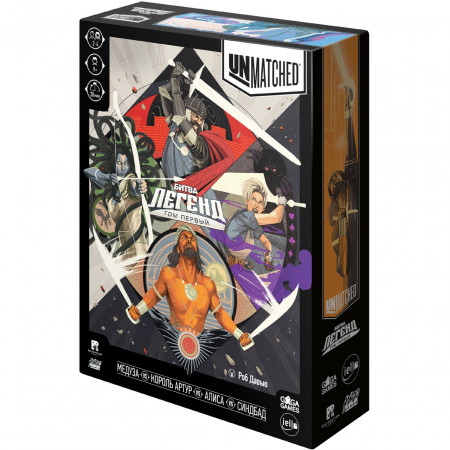 Настольная игра GAGA GAMES Unmatched. Битва Легенд GG215