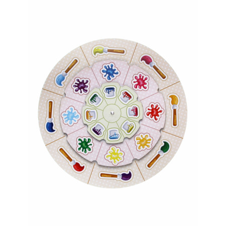 Развивающая игра WOODLANDTOYS Кругозор. Учим цвета 156104