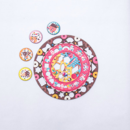 Спирограф WOODLANDTOYS Сладости 122106