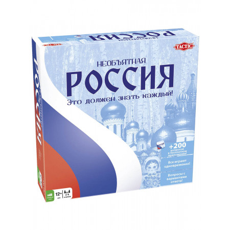 Настольная игра TACTIC Необъятная Россия 53784